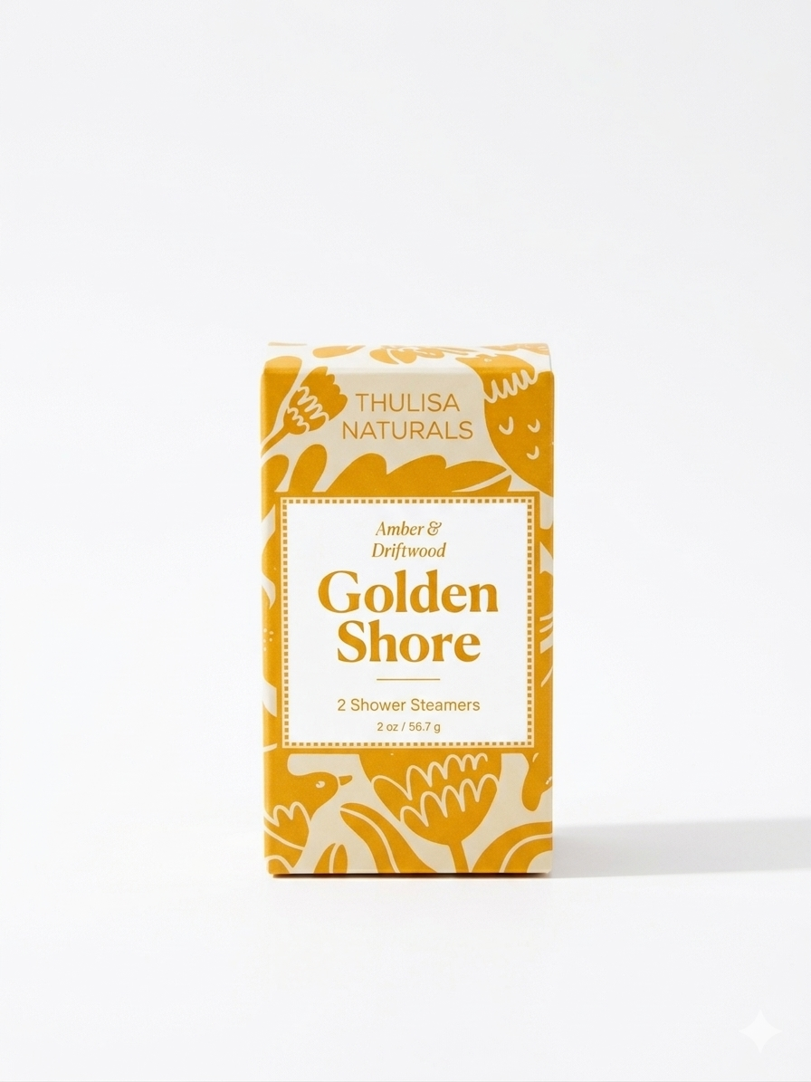 Golden Shore Shower Steamers