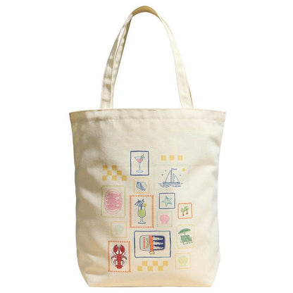 Coastal Icon Print Everyday Carry Tote Bag