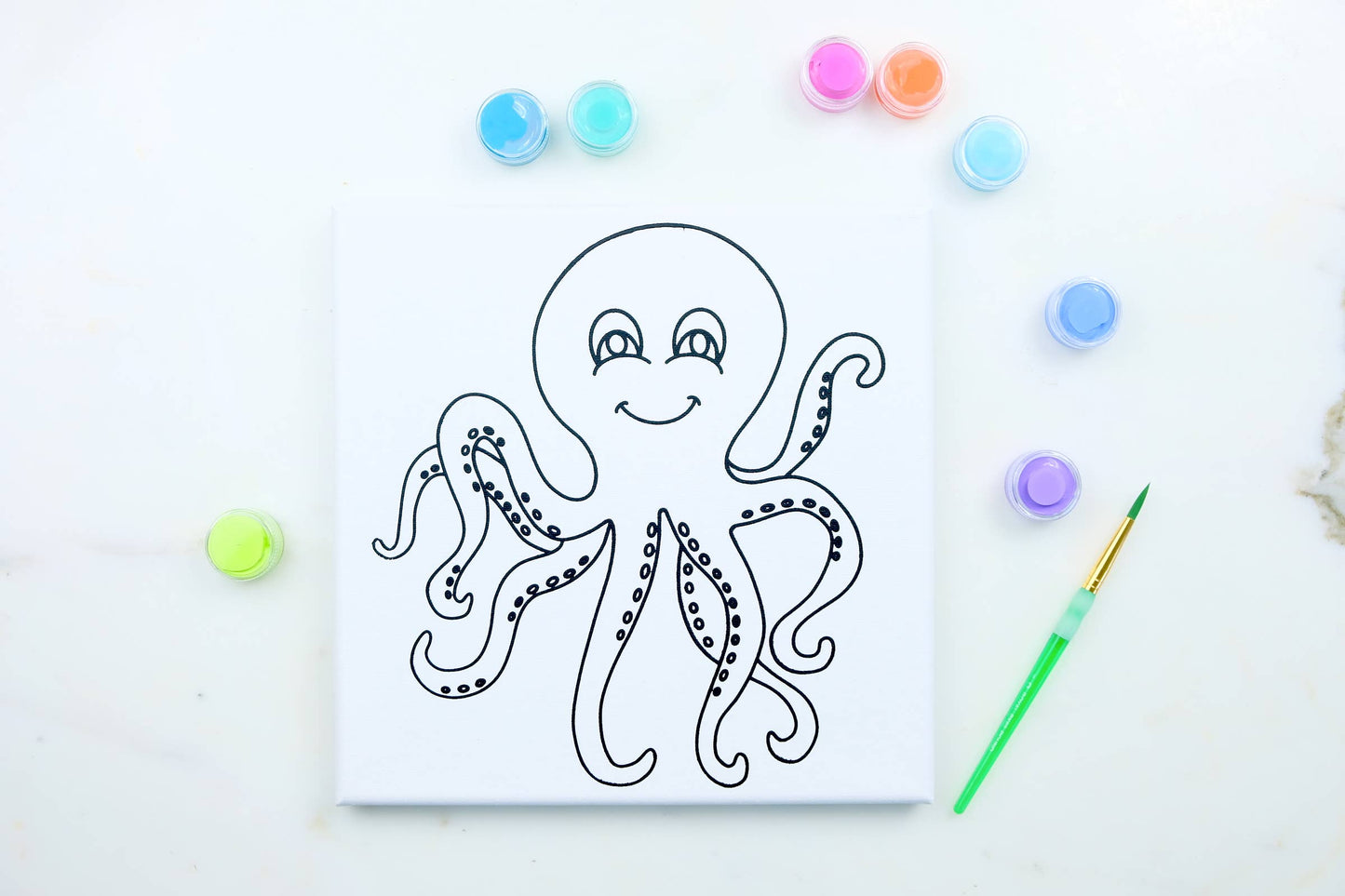 Canvas Painting Kit - Octopus