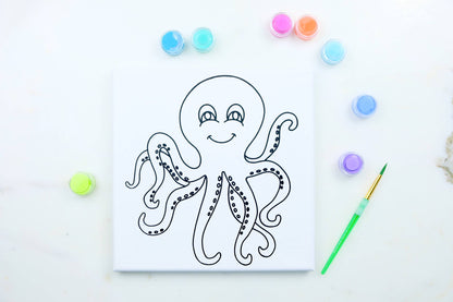 Canvas Painting Kit - Octopus