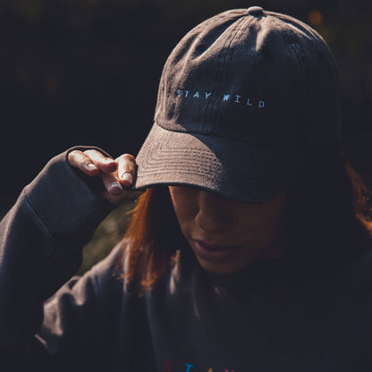 Stay Wild - Dad Hat by Atticus Poetry