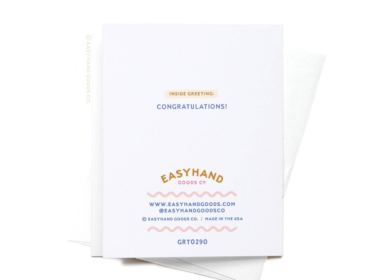 Welcome to Your New Home Door Greeting Card