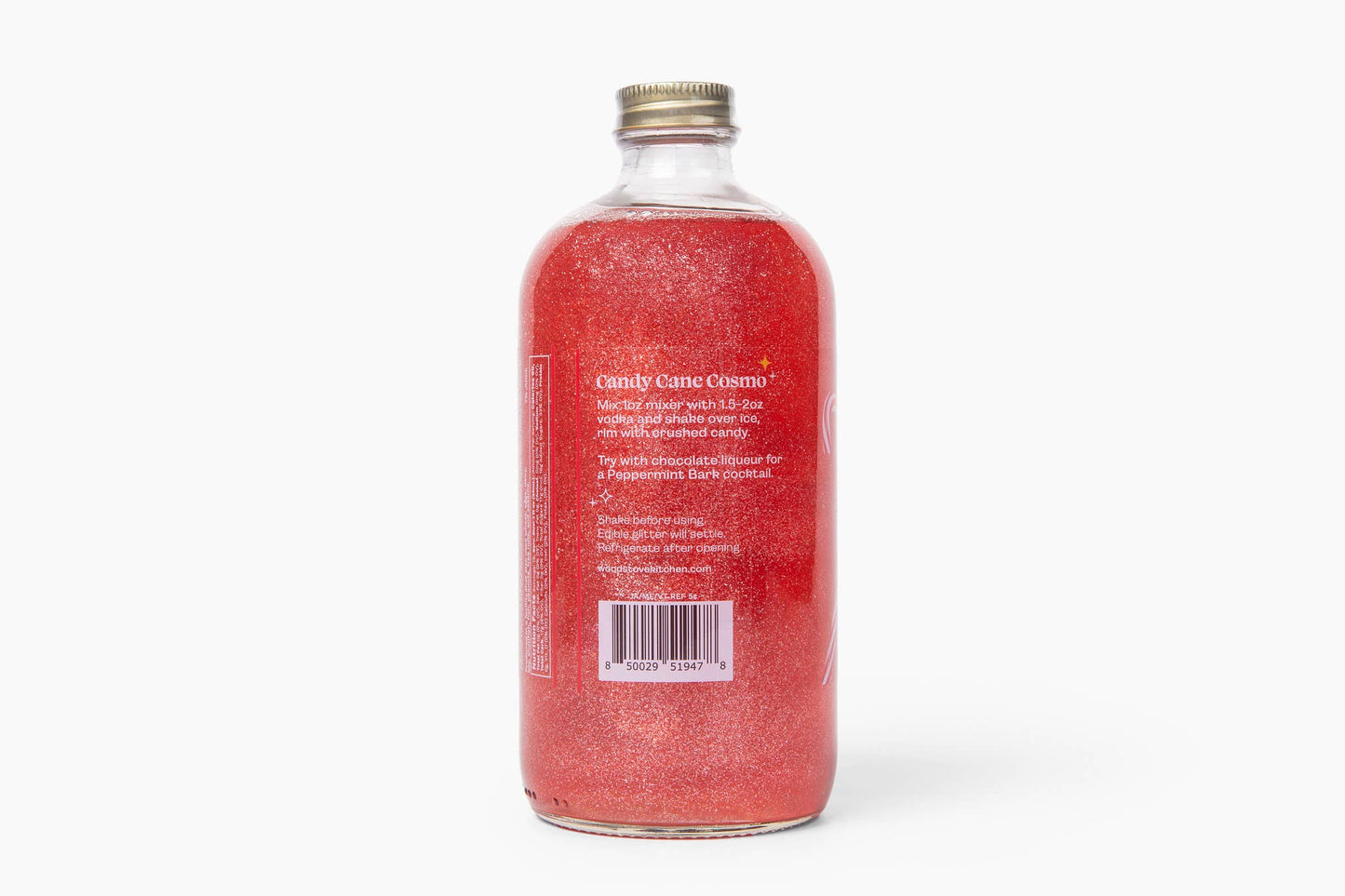 Candy Cane Sparkle Mixer, 16 fl oz