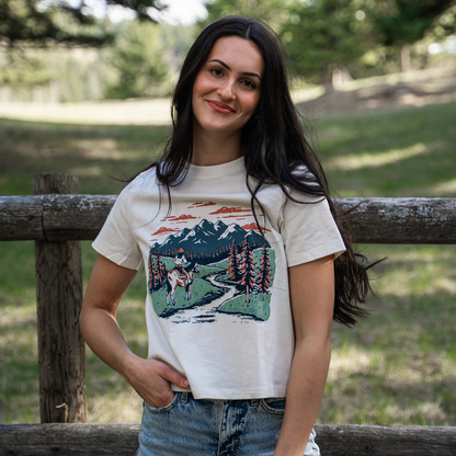 Vintage White "Take Me Home" Ladies Tee