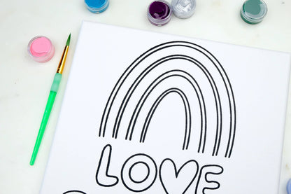 Canvas Painting Kit - Love Better