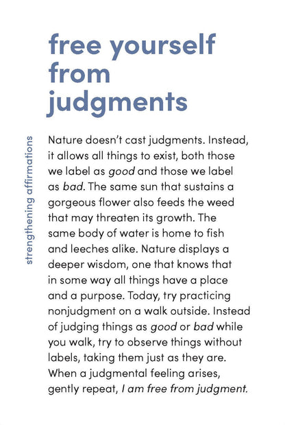 Nature Meditations Deck