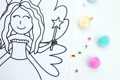 Canvas Sparkle Painting Kit - Spring Fairy