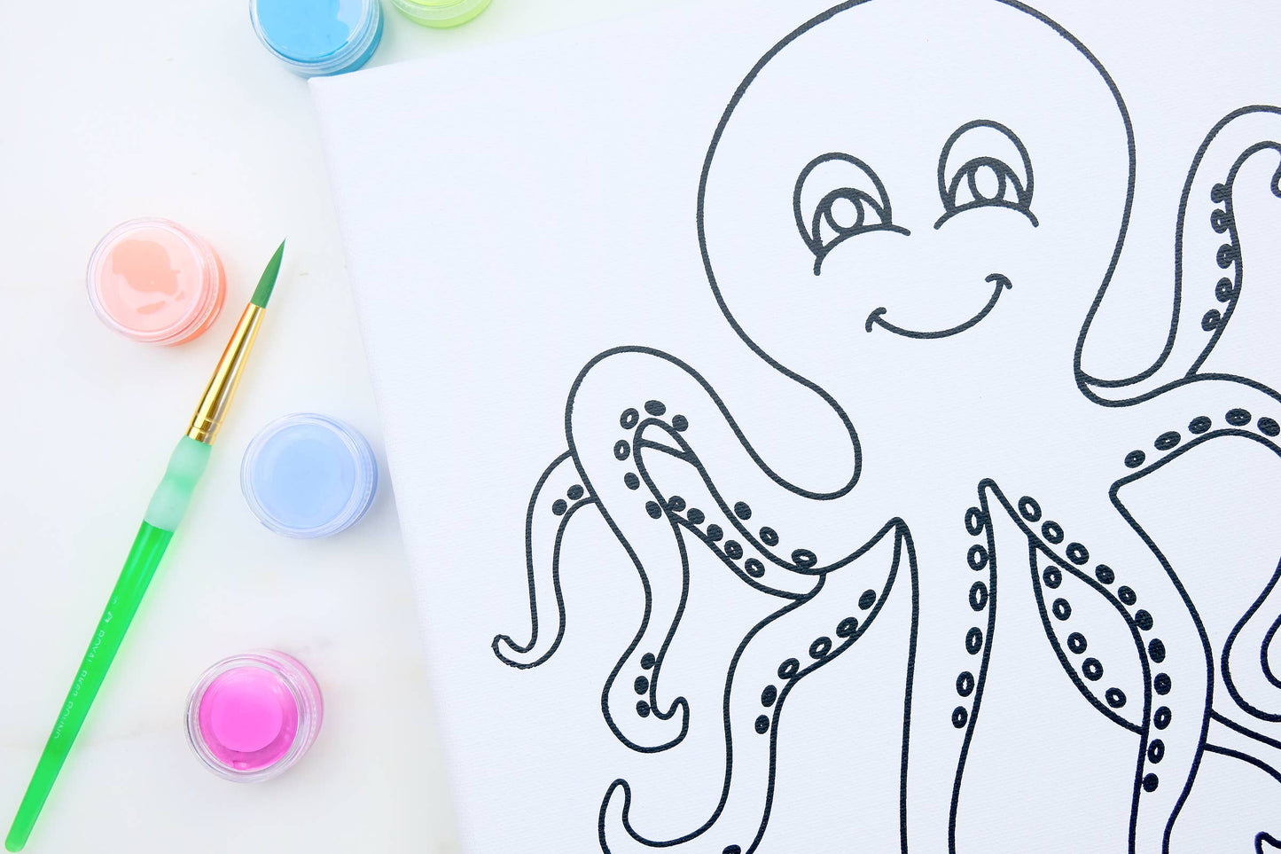 Canvas Painting Kit - Octopus