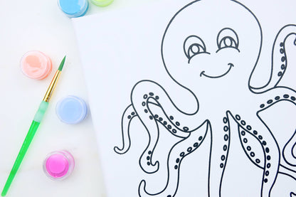 Canvas Painting Kit - Octopus