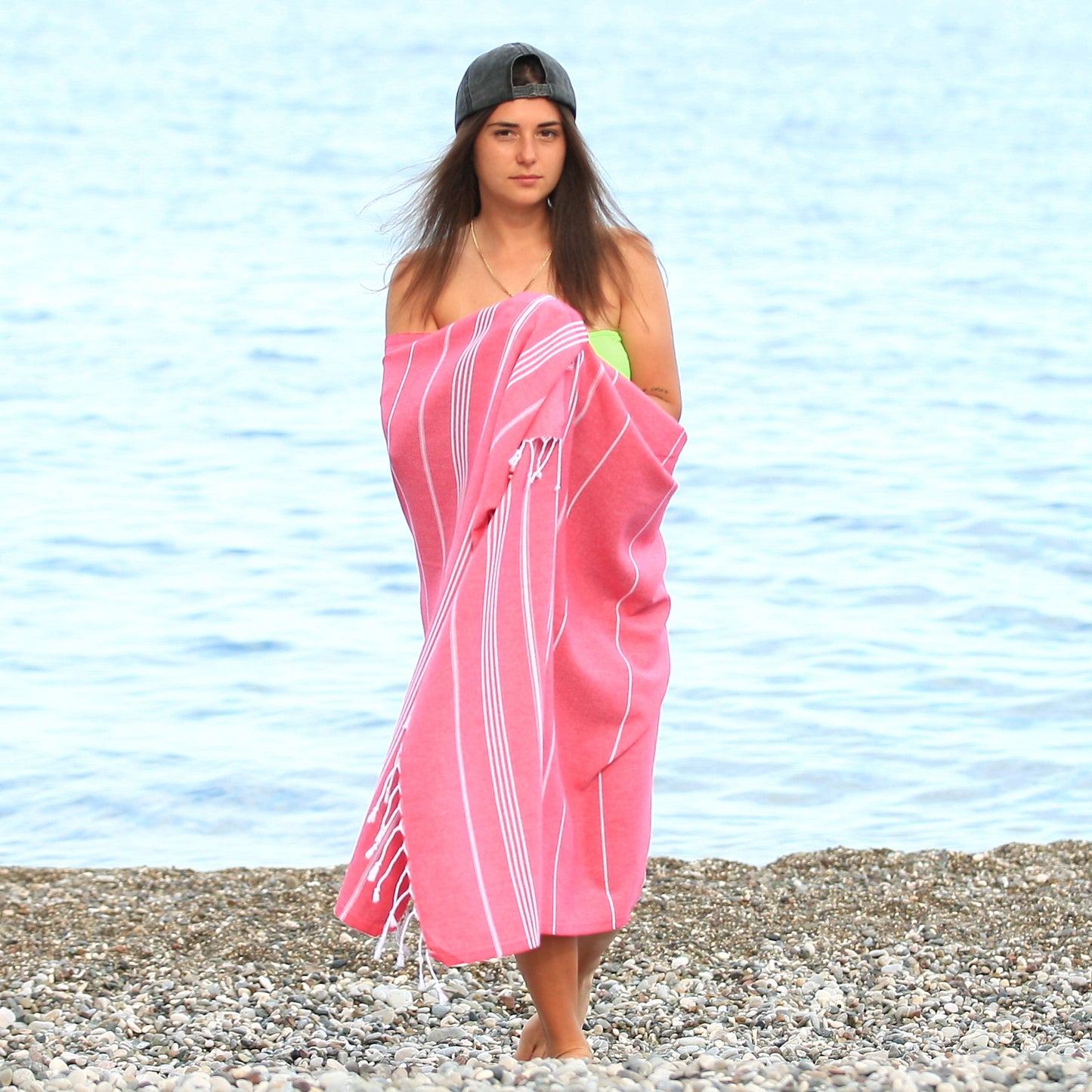 Lina Peshtemal Beach Towel
