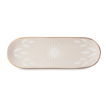 EQUINOX BISQUE PENCIL TRAY