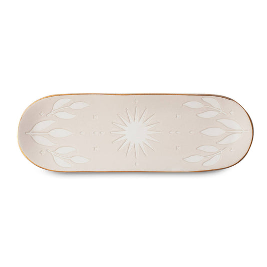 EQUINOX BISQUE PENCIL TRAY