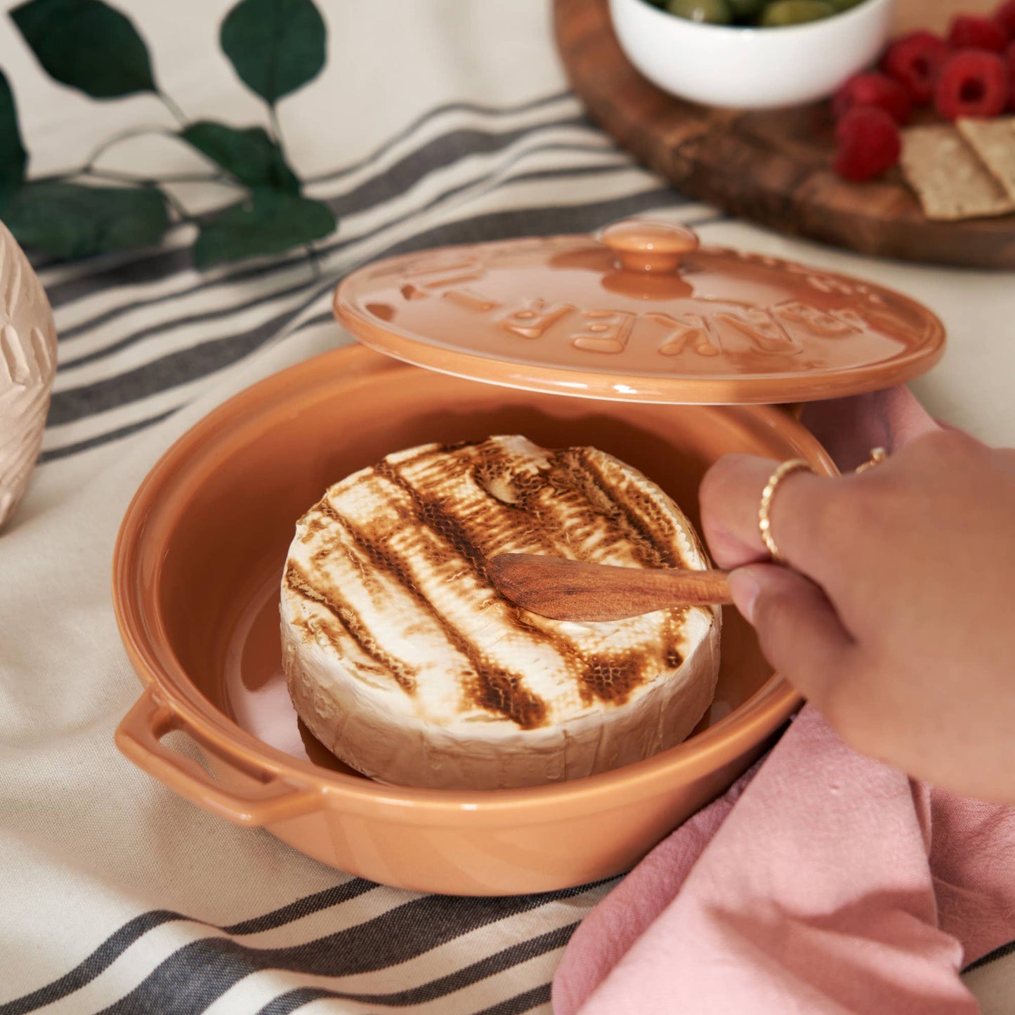 Terra Cotta Brie Baker