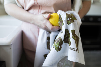 Moths Tea Towel