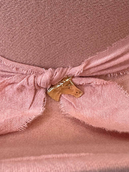 Golden Legacy Horse Pin