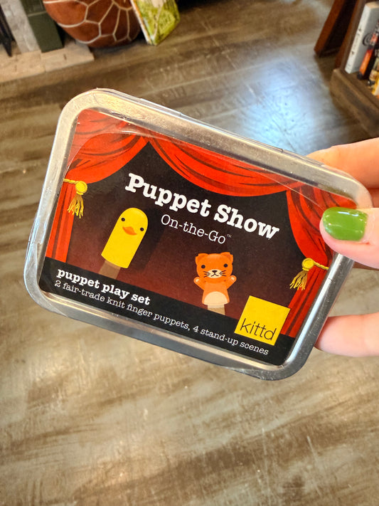 Puppet Show On-The-Go Tin