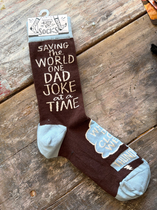 Saving The World Socks