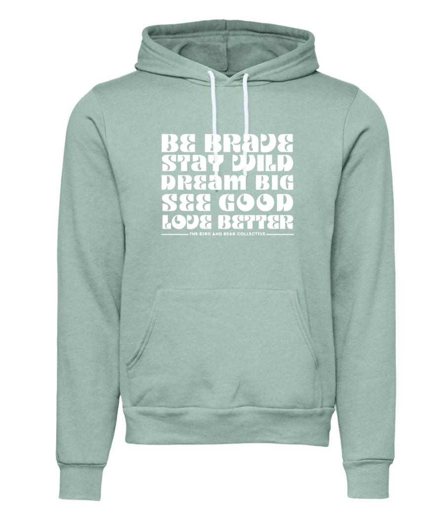 Mantra - Bird and Bear Hoodie