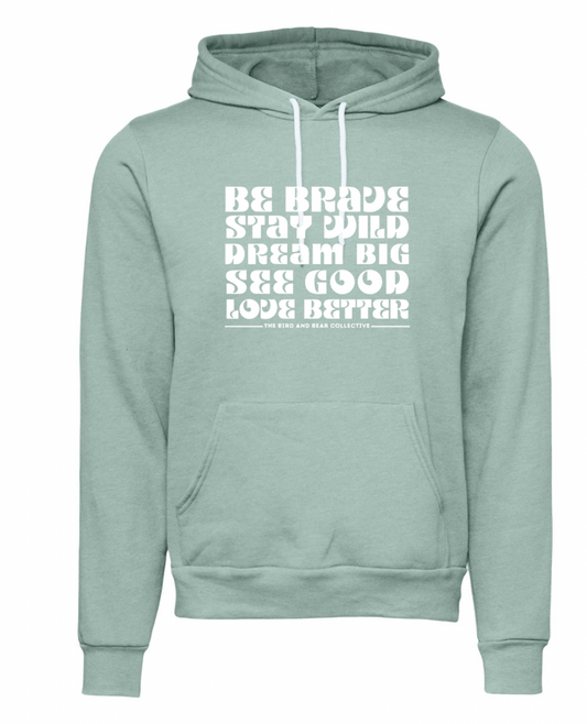 Mantra - Bird and Bear Hoodie