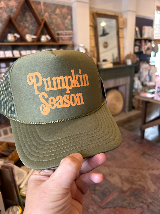 Pumpkin Season Trucker Hat