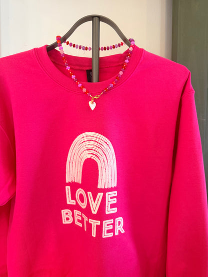 Multicolored Pink Quartz "Candy Necklace" with 18k Gold Findings and Seed Beads