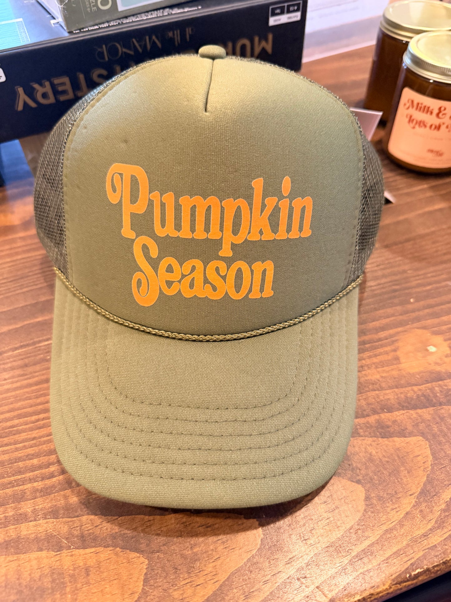 Pumpkin Season Trucker Hat