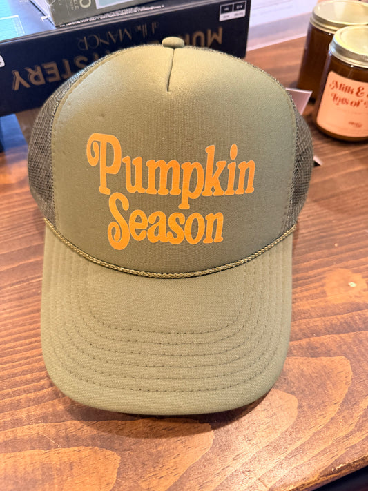 Pumpkin Season Trucker Hat