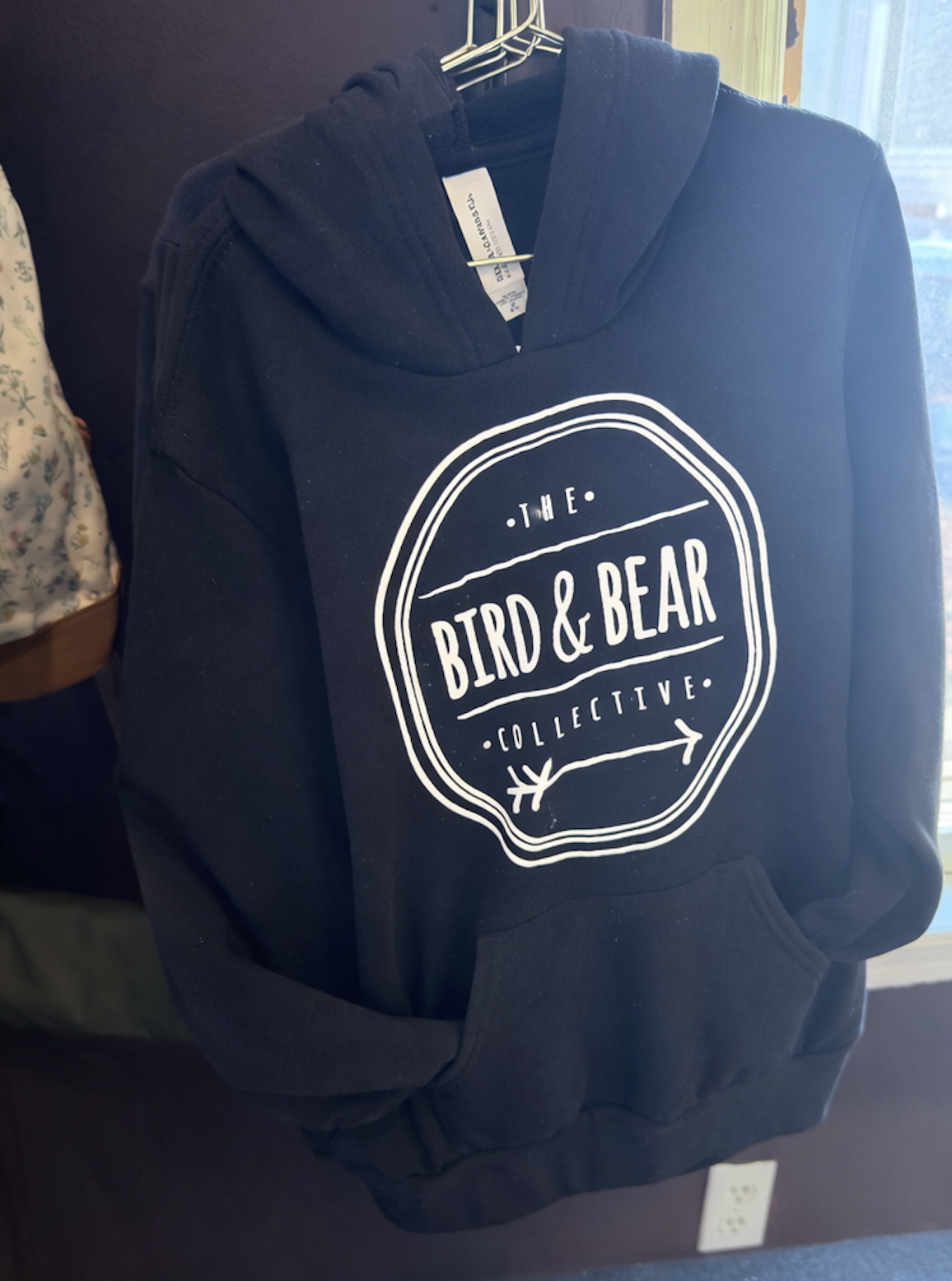 Kids Bird and Bear Collective Black Hoodie