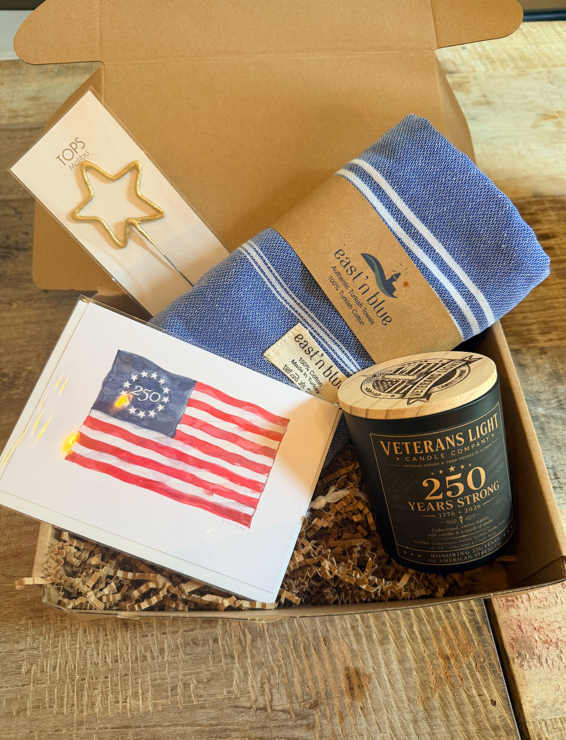 America 250th Birthday Hostess Gift Set