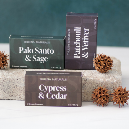 Men's Shower Steamers: Cedar-Cypress