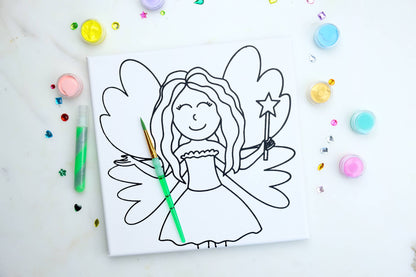 Canvas Sparkle Painting Kit - Spring Fairy