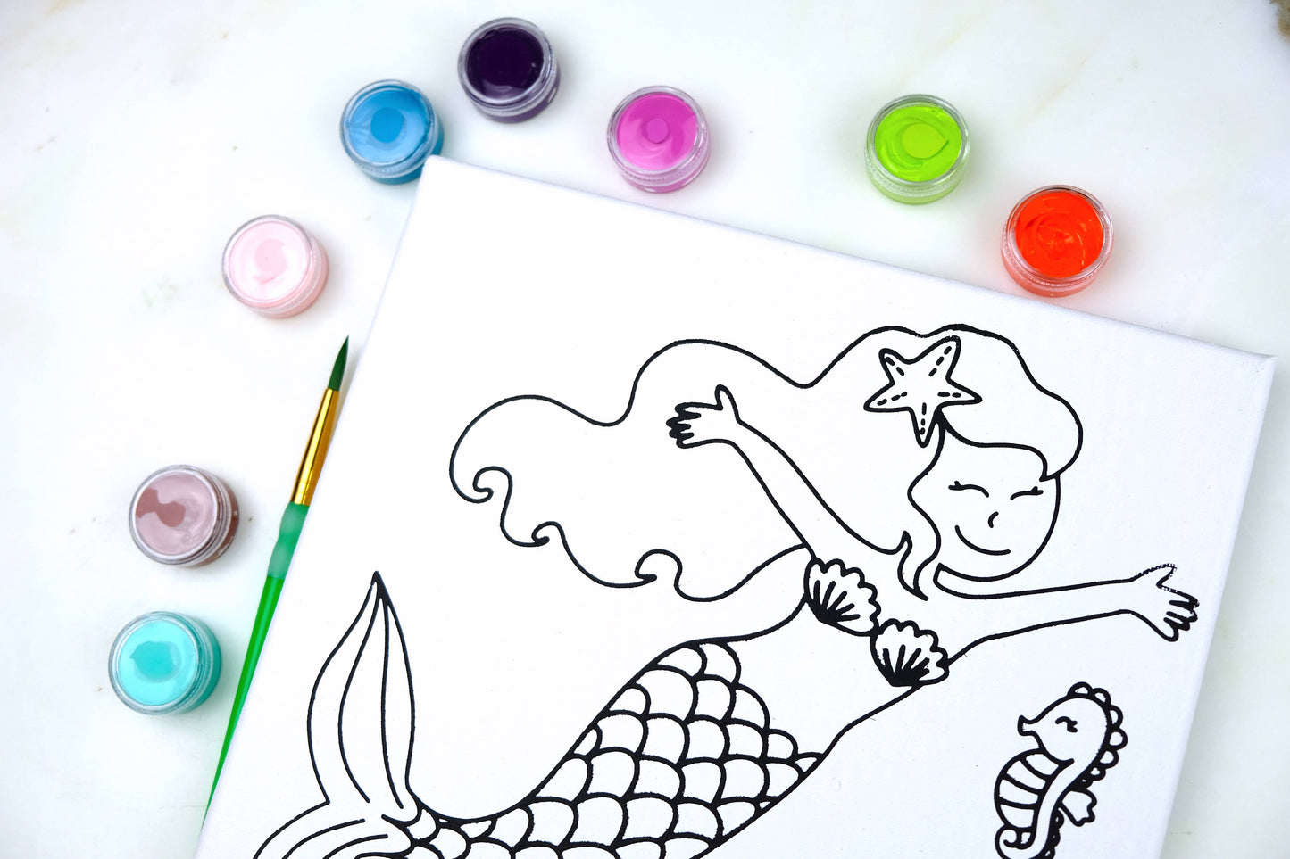 Canvas Painting Kit - Mermaid