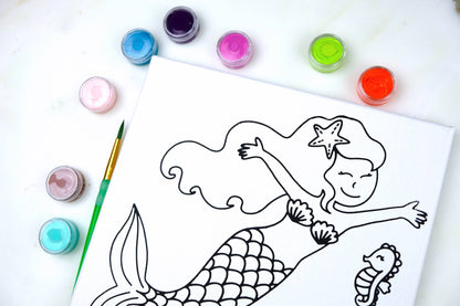 Canvas Painting Kit - Mermaid