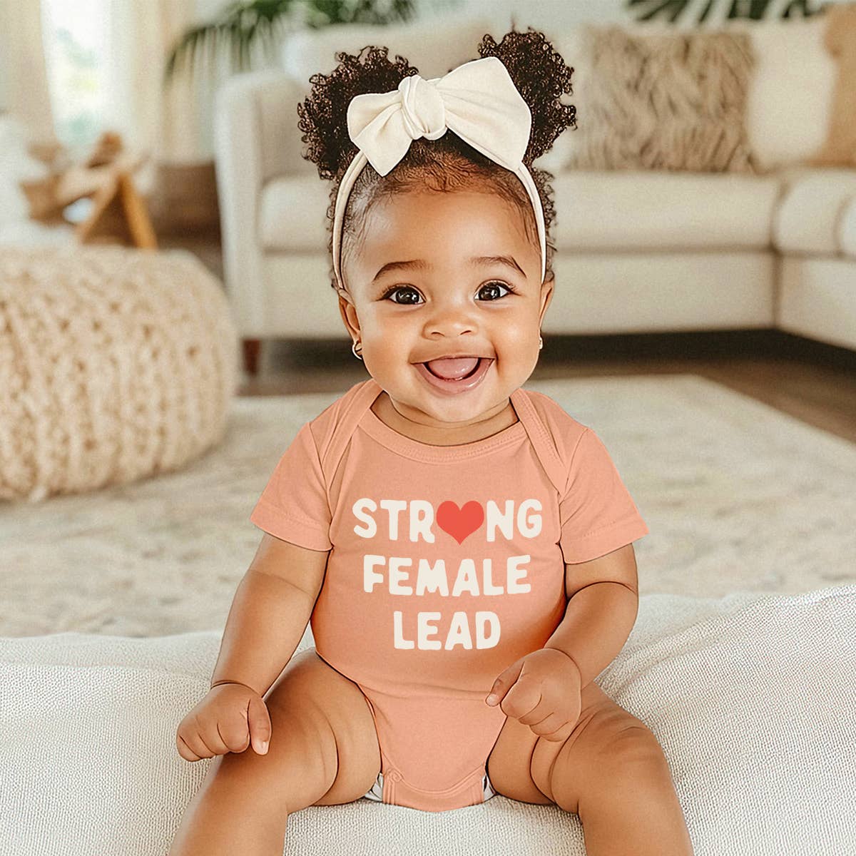 Strong Female Lead Baby Bodysuit