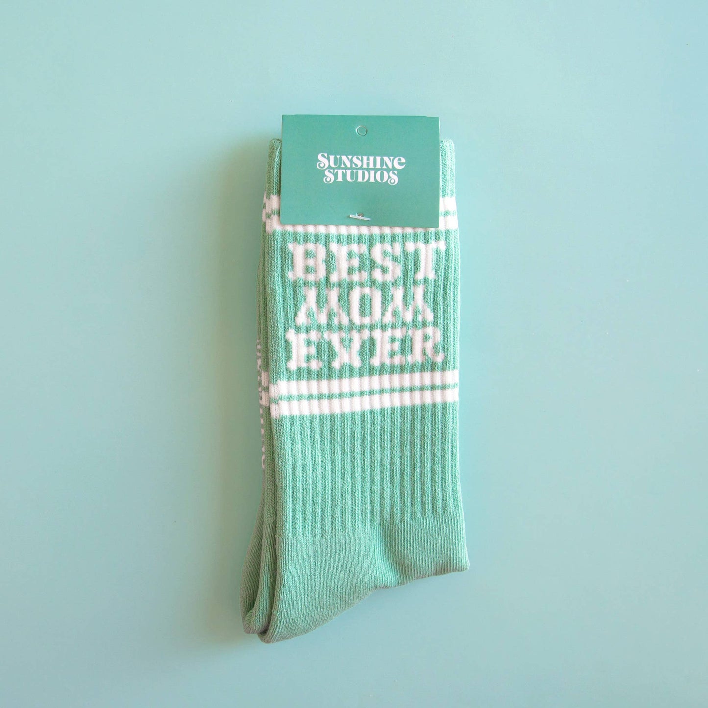 Best Mom Ever Ribbed Socks