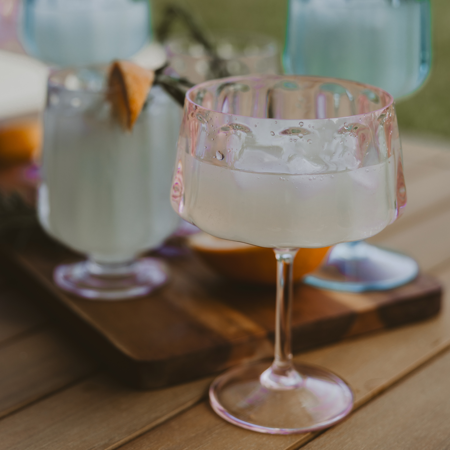Outdoor Plastic Coupe Drinkware