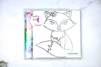 Canvas Painting Kit - Fox