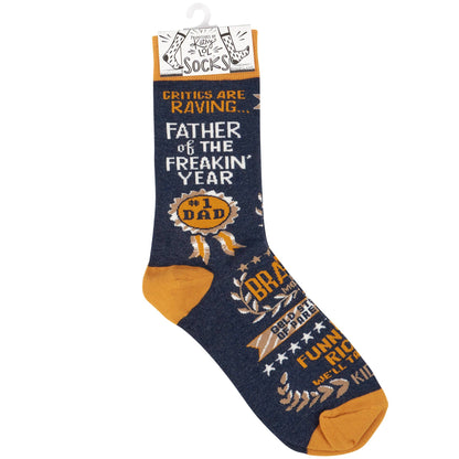 Father Of The Year Socks