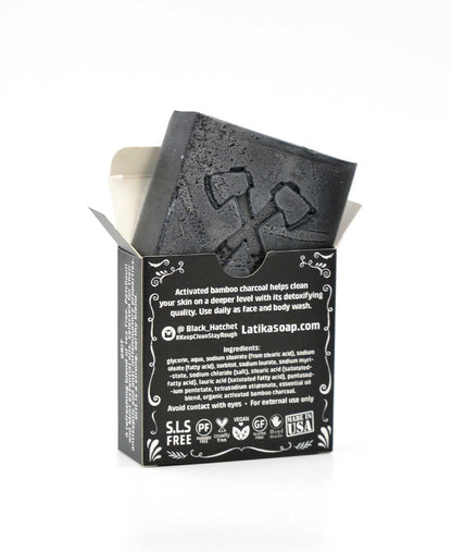 Charcoal Soap – Bear  | Detox Bar for Men with Charcoal