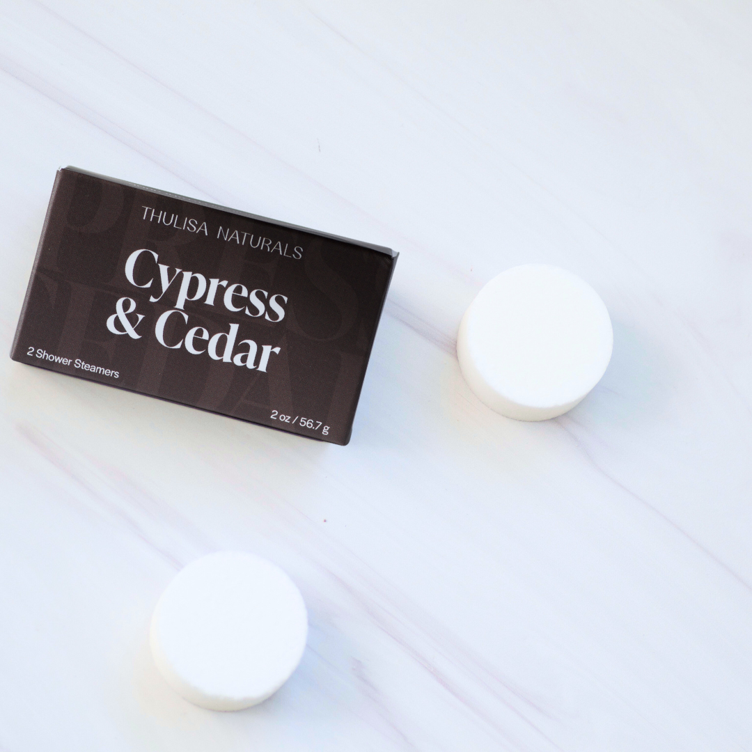 Men's Shower Steamers: Cedar-Cypress
