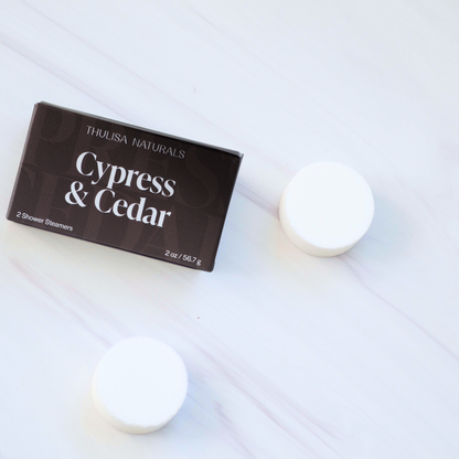 Men's Shower Steamers: Cedar-Cypress