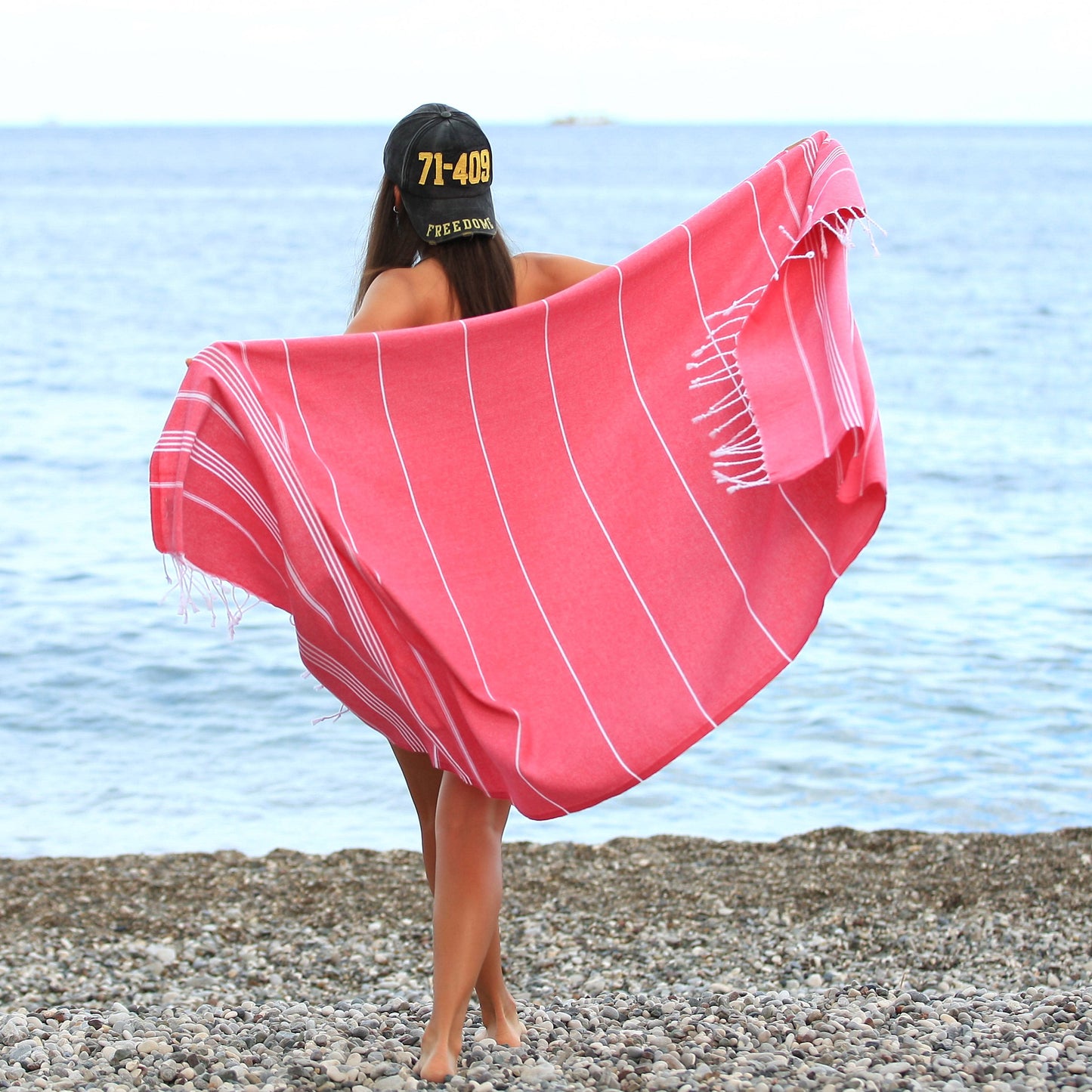 Lina Peshtemal Beach Towel