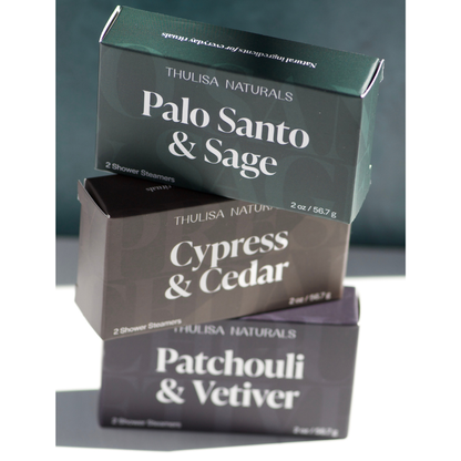 Men's Shower Steamers: Cedar-Cypress