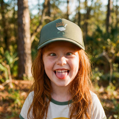 Silly Goose Baby or Toddler Trucker Hat