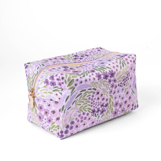 Floral Cosmetic Bag
