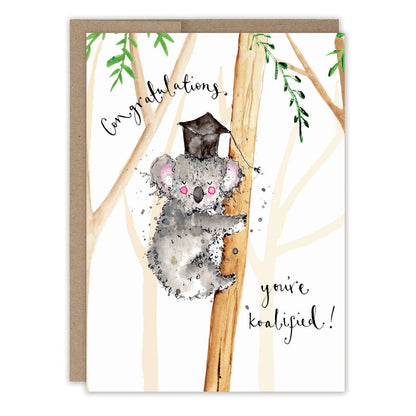 Koalified Graduation Card