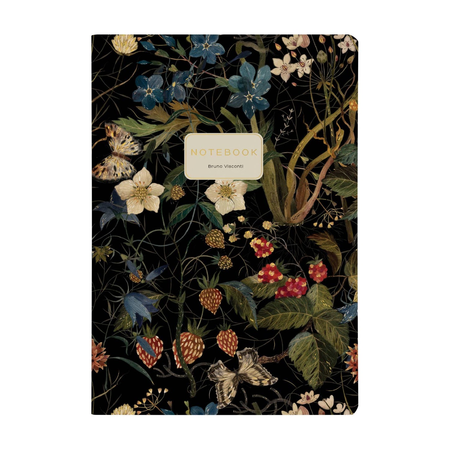Forest Flowers Passport Notebook