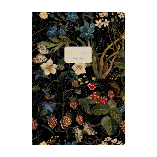 Forest Flowers Passport Notebook