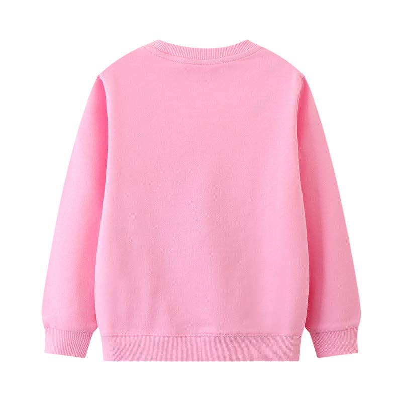 Trendy Cartoon Long Sleeve Sweatshirt for Kids