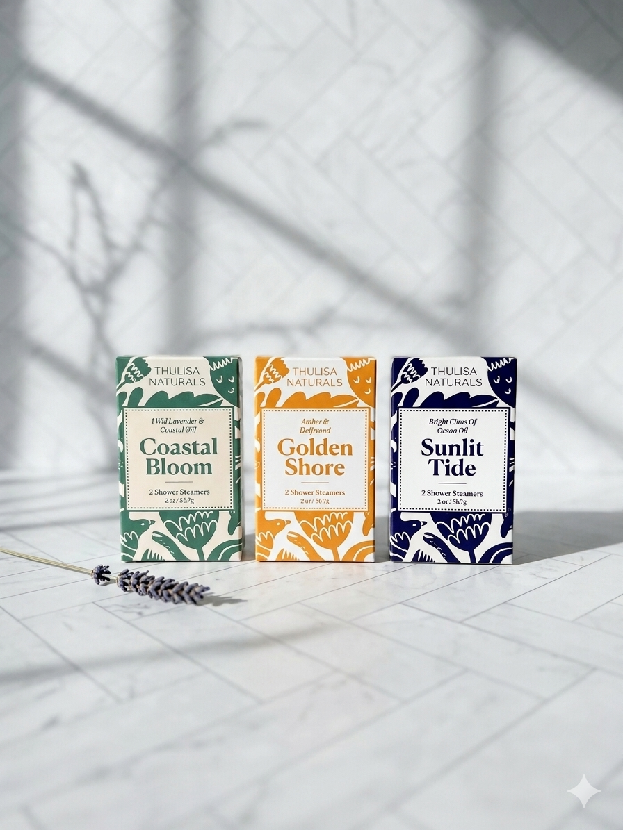 Golden Shore Shower Steamers